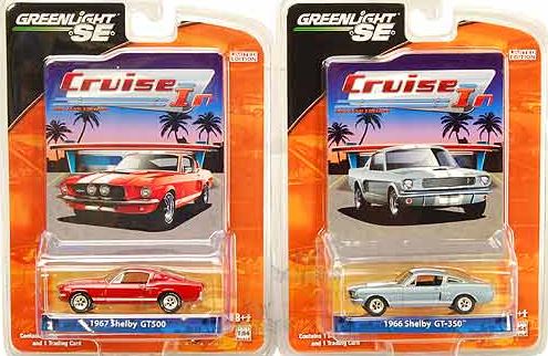 1966 und 1967 Shelby von Greenlight 1/64